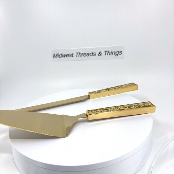 Dessert Set - Simply Sparkling Gold by Kate Spade - Picture 7 of 8